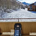 Cozy T1 With Balcony On The Snow Front Les Deux Alpes