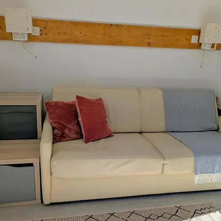 Cozy T1 With Balcony On The Snow Front アパート レ・デュー・アルプ