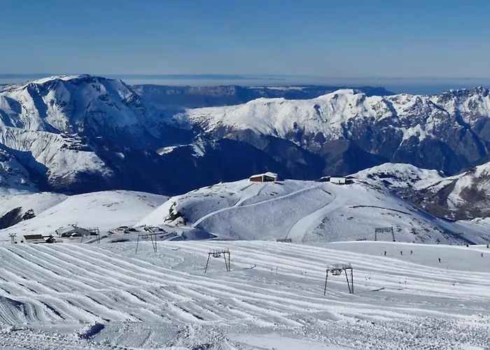 Cozy T1 With Balcony On The Snow Front